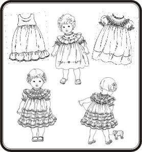 Antique Toddler Dresses Pattern